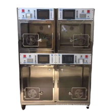 Hospital Intensive Care Unit Veterinary Stainless Animal Oxygen Supply Cage